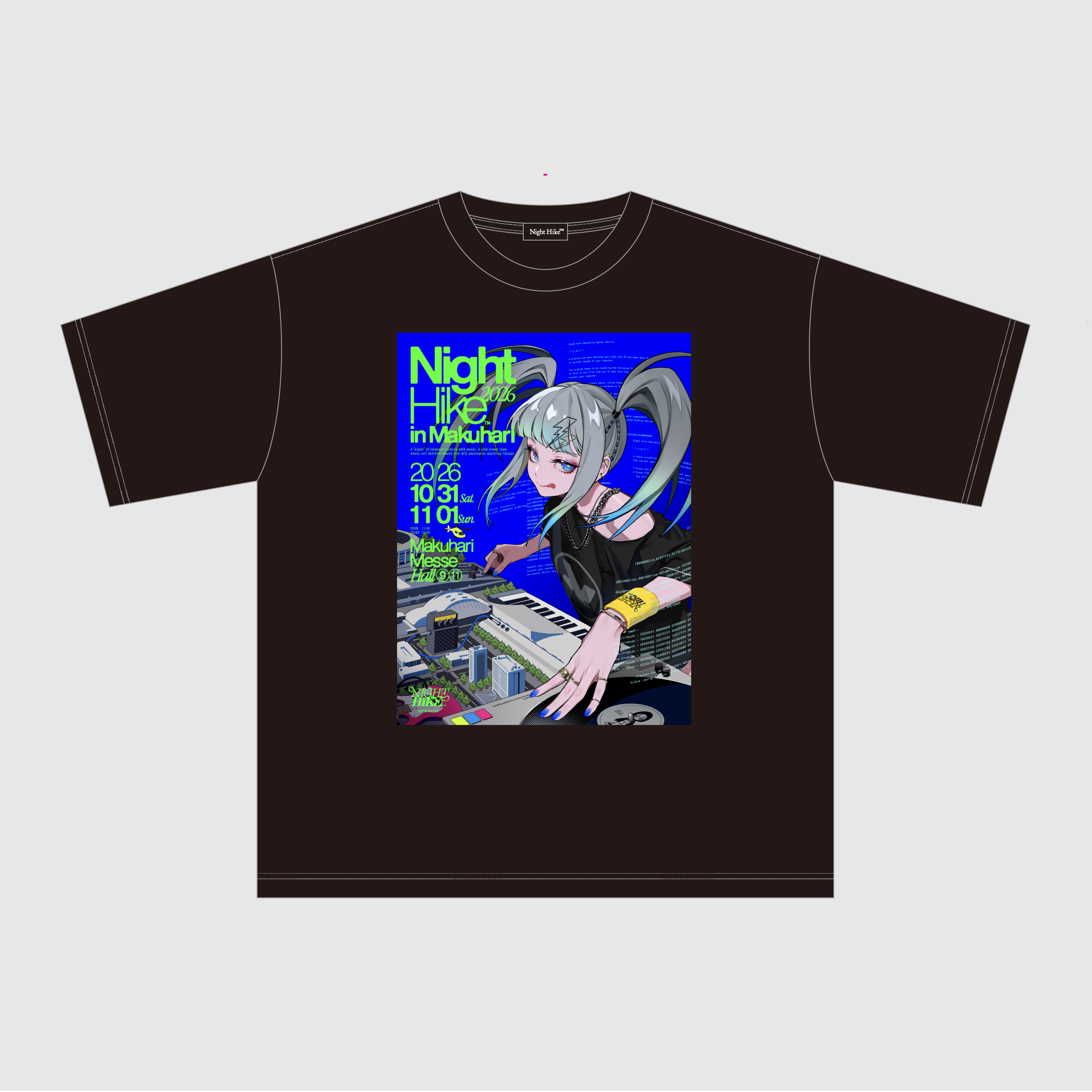 【予約】NIGHT HIKE KV Graphic T-Shirt - 幕張 2026