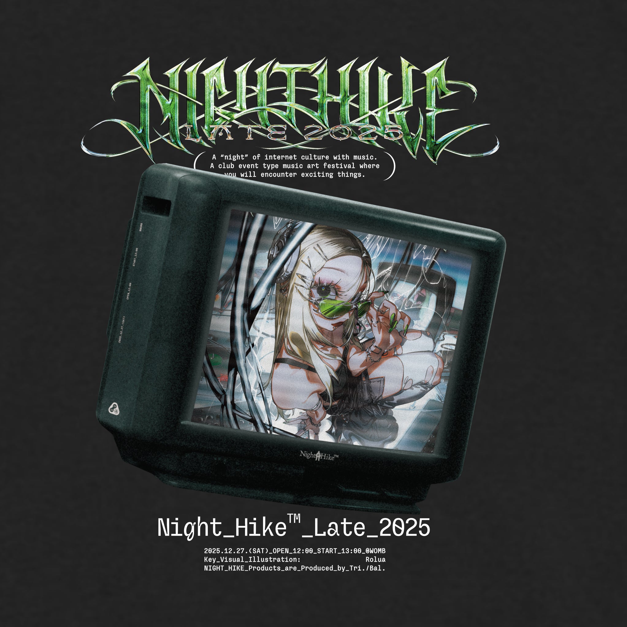 NIGHT HIKE KV Long sleeve T-Shirt- Late 2025