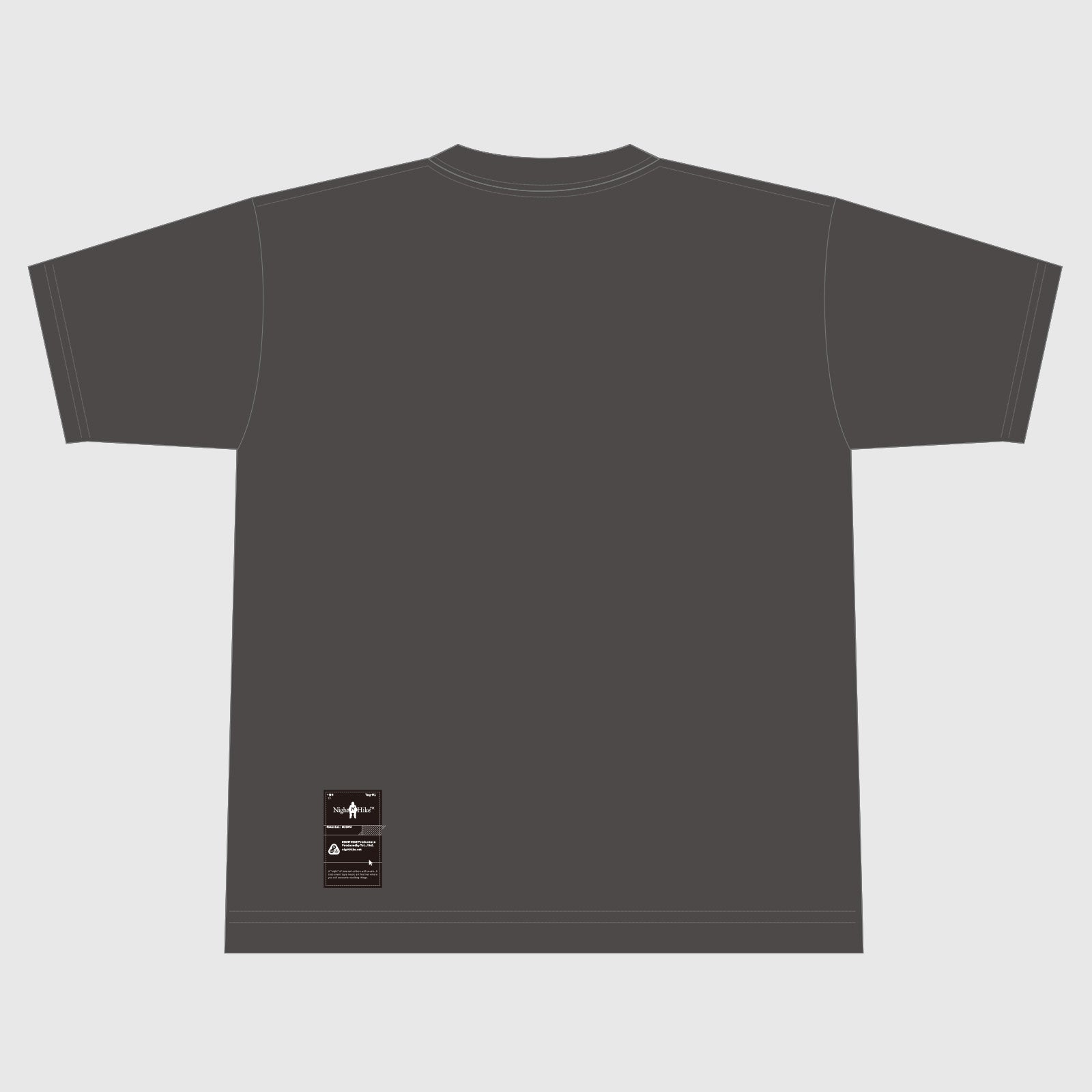 GRAPHIC TEE with ナイトハイクくん