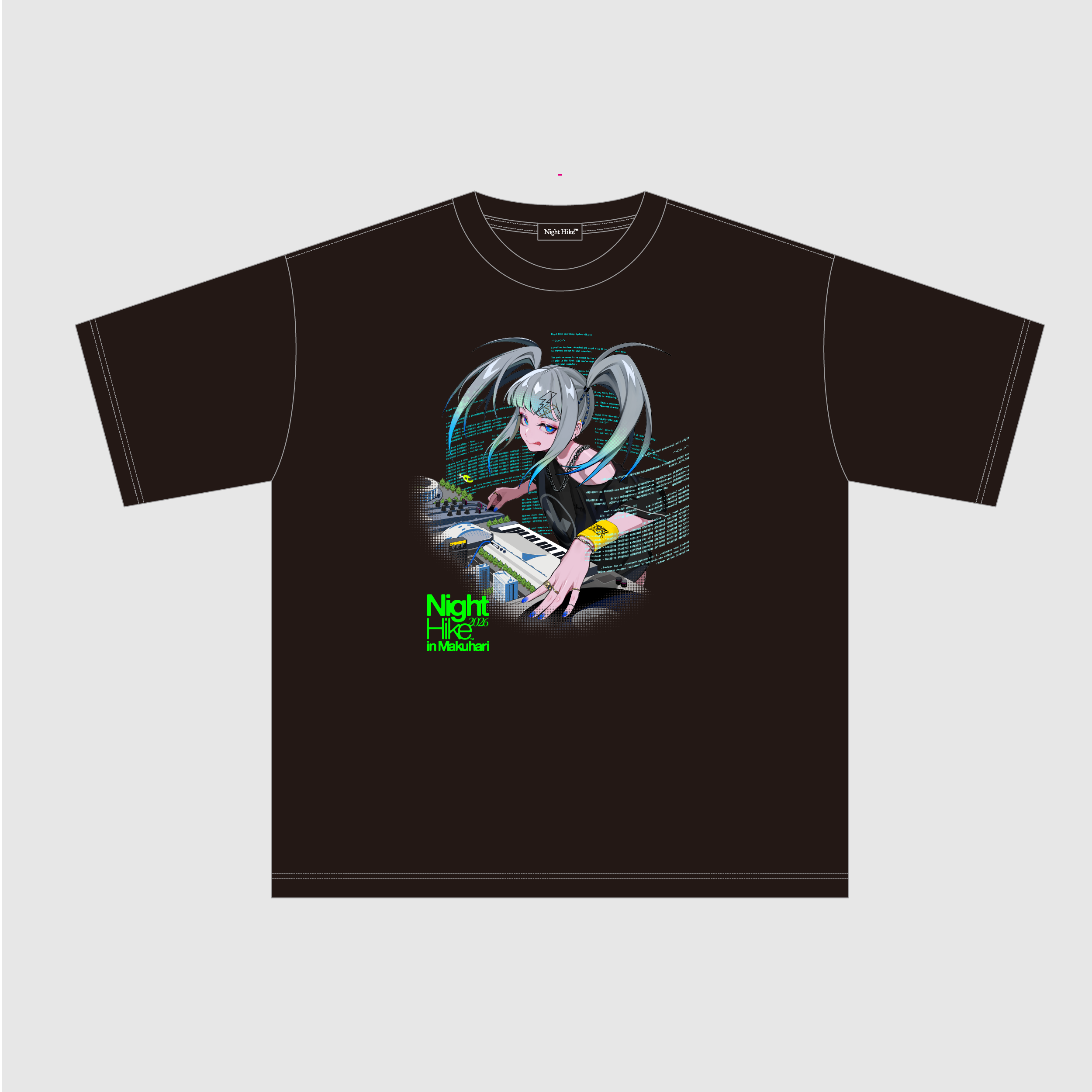 【予約】NIGHT HIKE KV Art T-Shirt - 幕張 2026