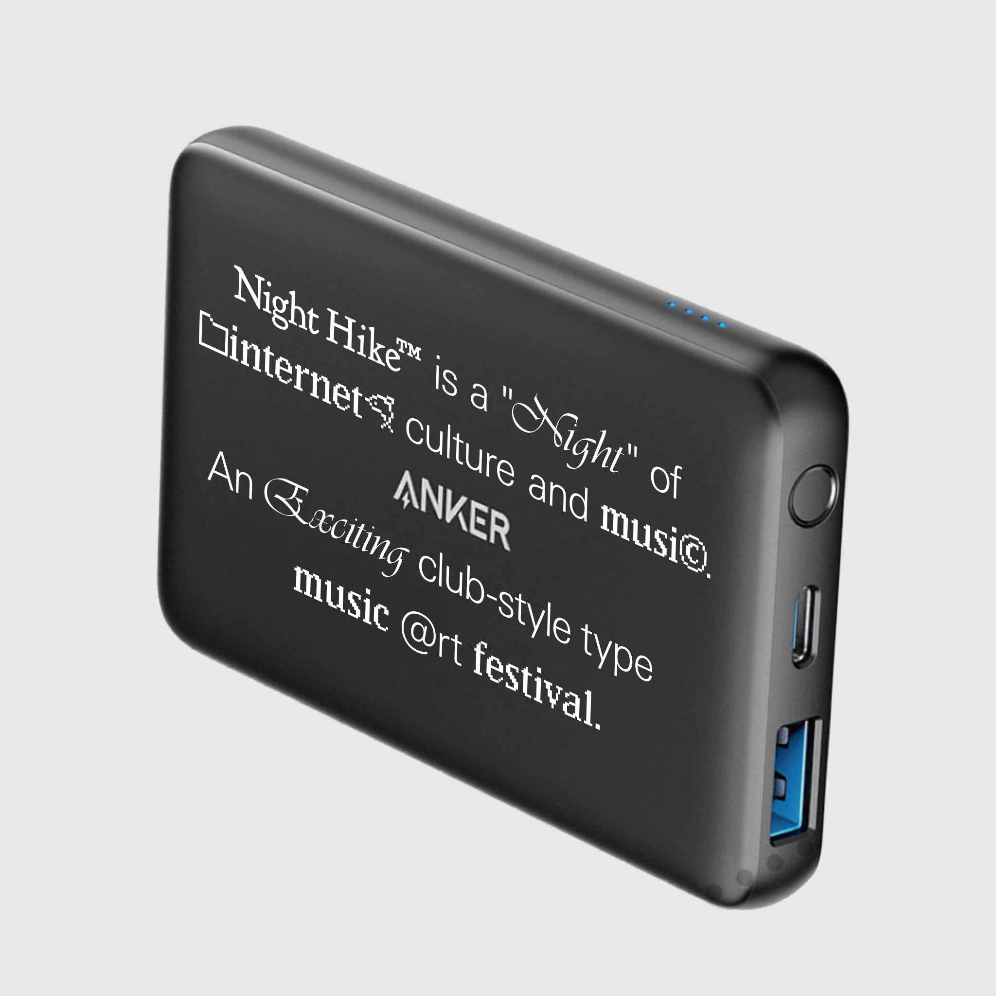 Anker PowerCore III 5000 (NIGHT HIKE Edition)