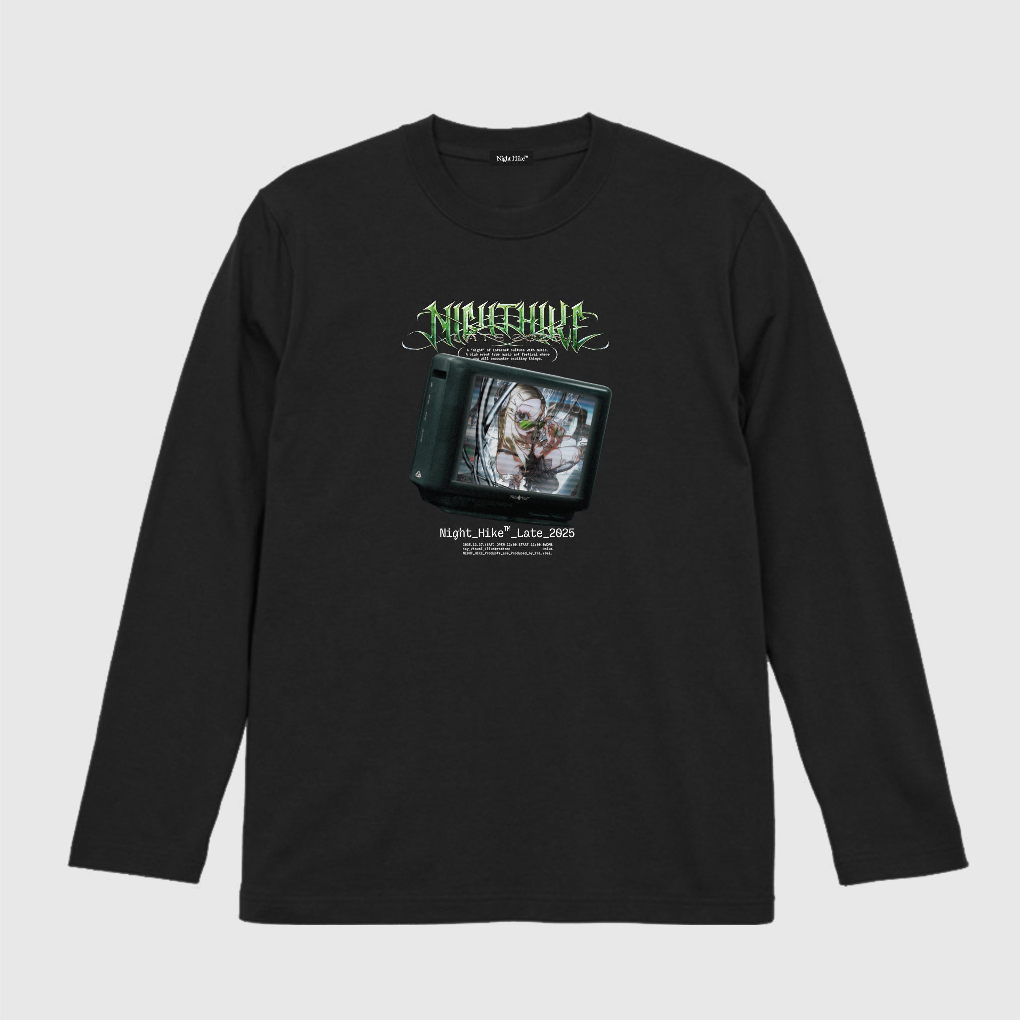 NIGHT HIKE KV Long sleeve T-Shirt- Late 2025