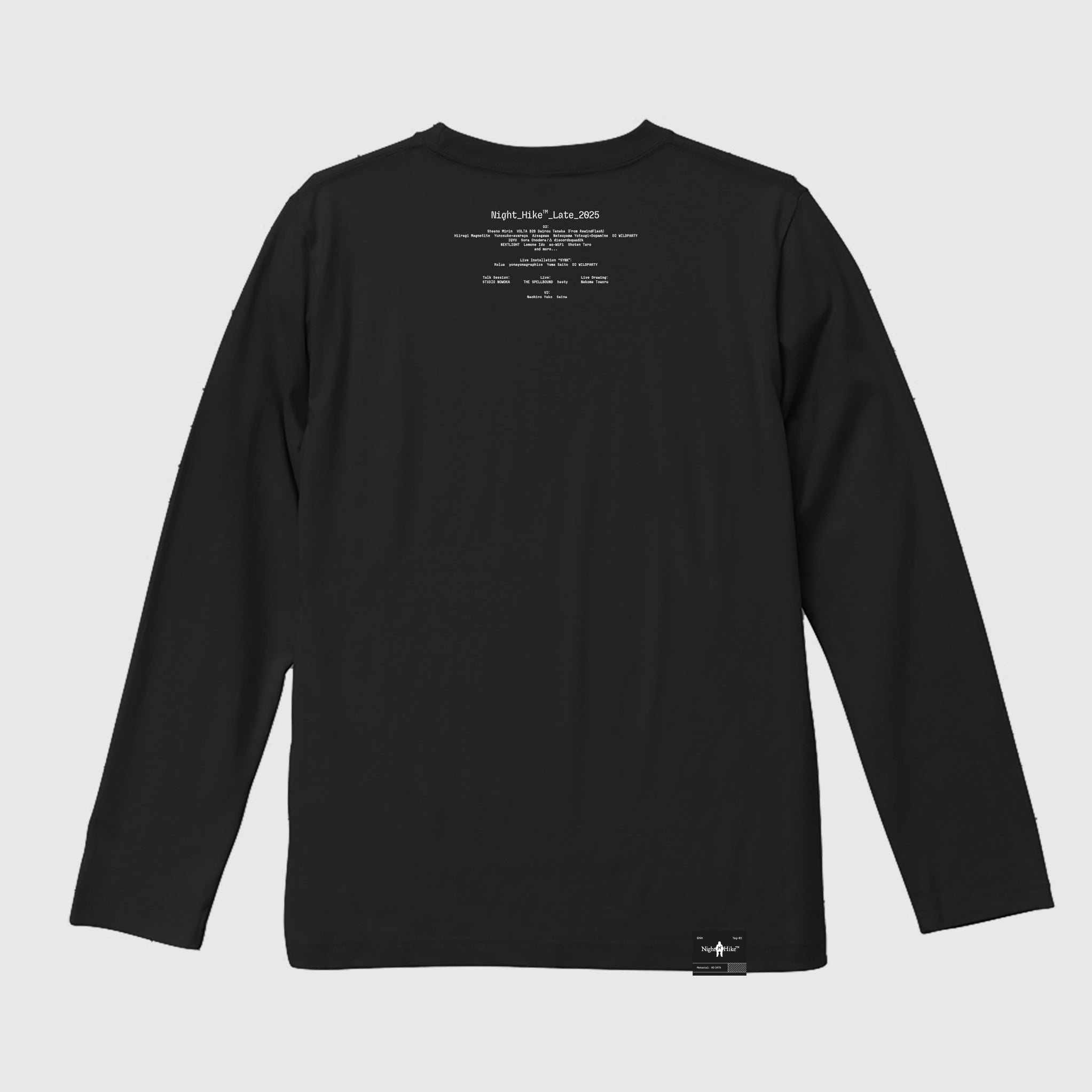 NIGHT HIKE KV Long sleeve T-Shirt- Late 2025