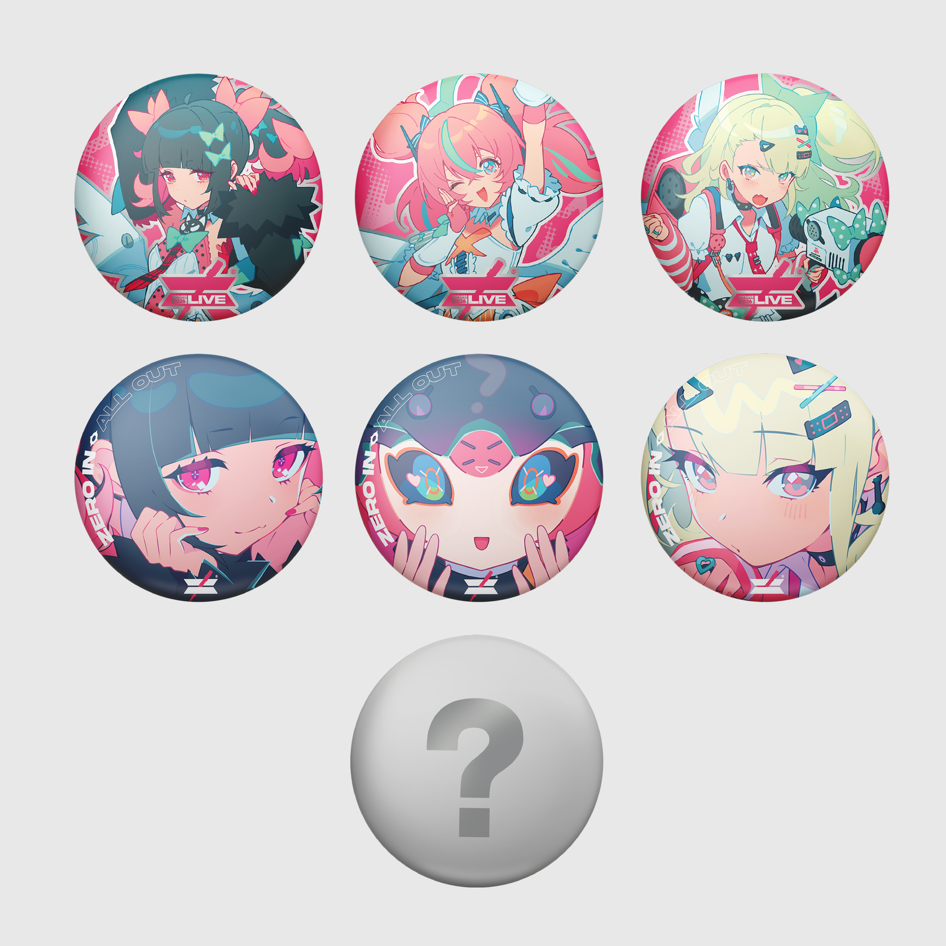 Z Live Tokyo 2026 缶バッジ(全7種ランダム) Z Live Tokyo 2026 缶バッジ(全7種ランダム)